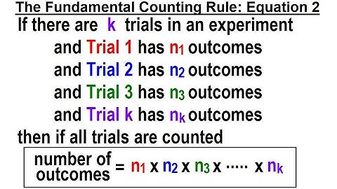 Statistics: Ch 8 Combinations and Permutations (4 of 22) The Fundamental Counting Rule: Equation 2