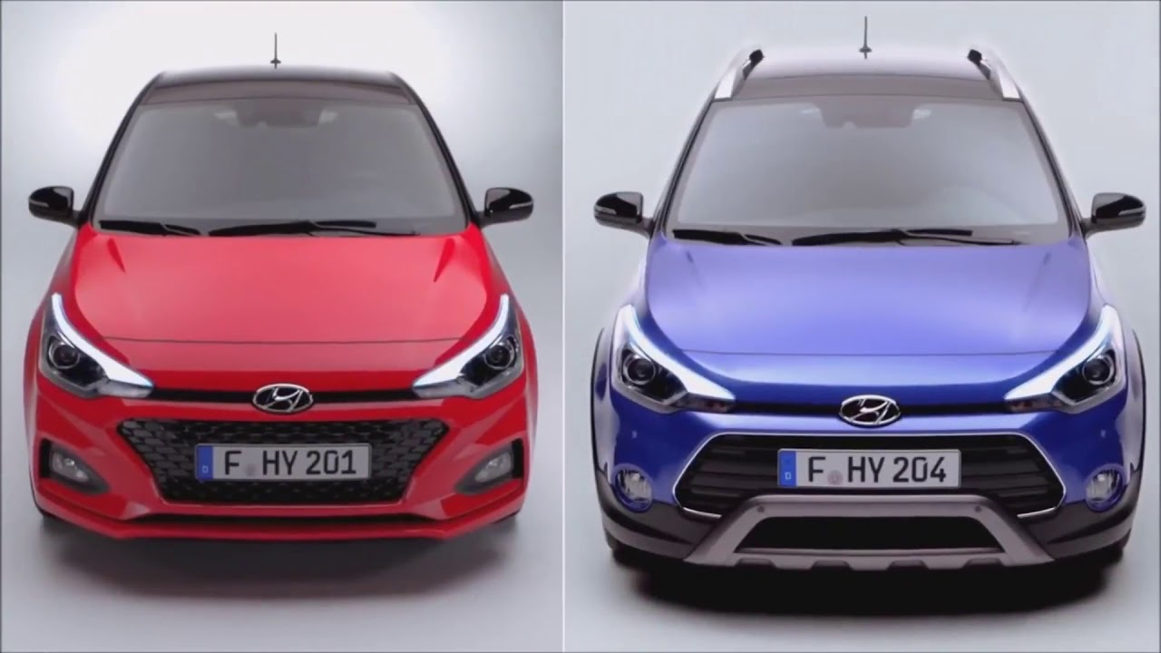 Hyundai i20 VS i20 Active 2019   Interior, Exterior