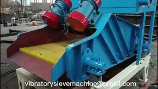 Industrial High Frequency Dewatering Vibrating Screen