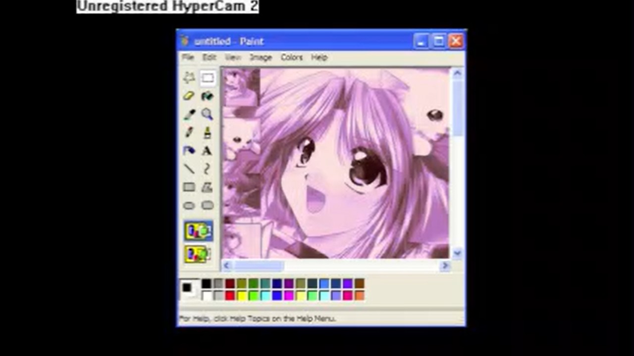 2000s TRANCE Anime Girl Thumbnail Unregistered HyperCam 2