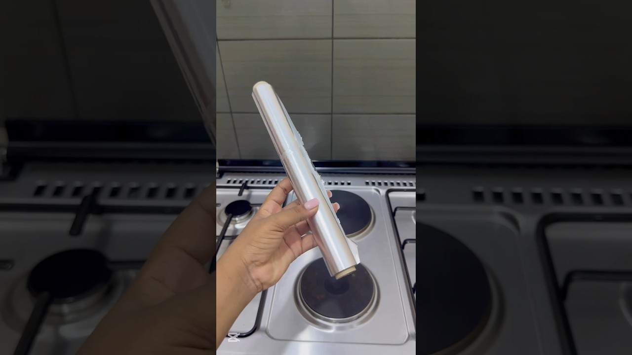 Astuce papier alu pour cuisinière ✨👏🏻 