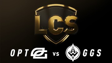 OPT vs. GGS - Week 3 Day 1 | LCS Spring Split | OpTic Gaming vs. Golden Guardians (2019)