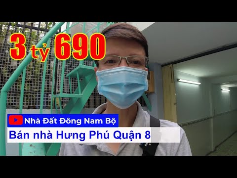 Bán nhà Quận 8 chính chủ, hẻm 252A/8B Hưng Phú P8 Q8, gần cầu chữ Y