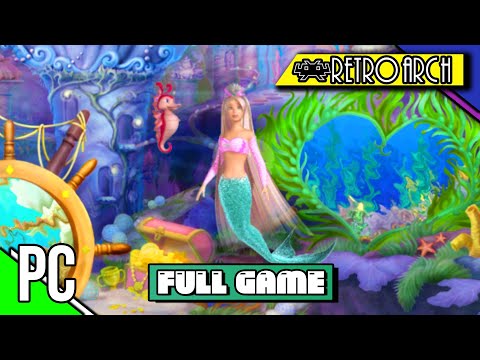 [PC] Barbie Mermaid Adventure | Full Gameplay Walkthrough | RetroArch