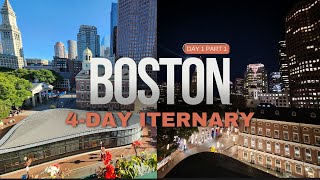 What to do in Boston | DAY 1 Part1 | Boston Travel Guide  4 Days Iternary   #boston #massachusetts