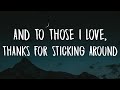 $uicideBoy$ - ...And To Those I Love, Thanks For Sticking Around (Lyrics) 