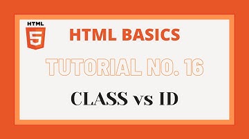 Difference between class and id attribute in html | Tutorial No 16