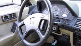 1989 Honda Accord Coupe w/ 249k Miles, Start Up, Engine, and In Depth Tour