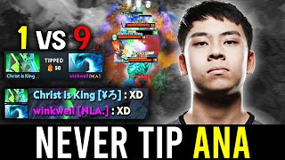 when ANA start to 1v9 after these TIPS.. 'You tipped the wrong 2x TI WINNER'