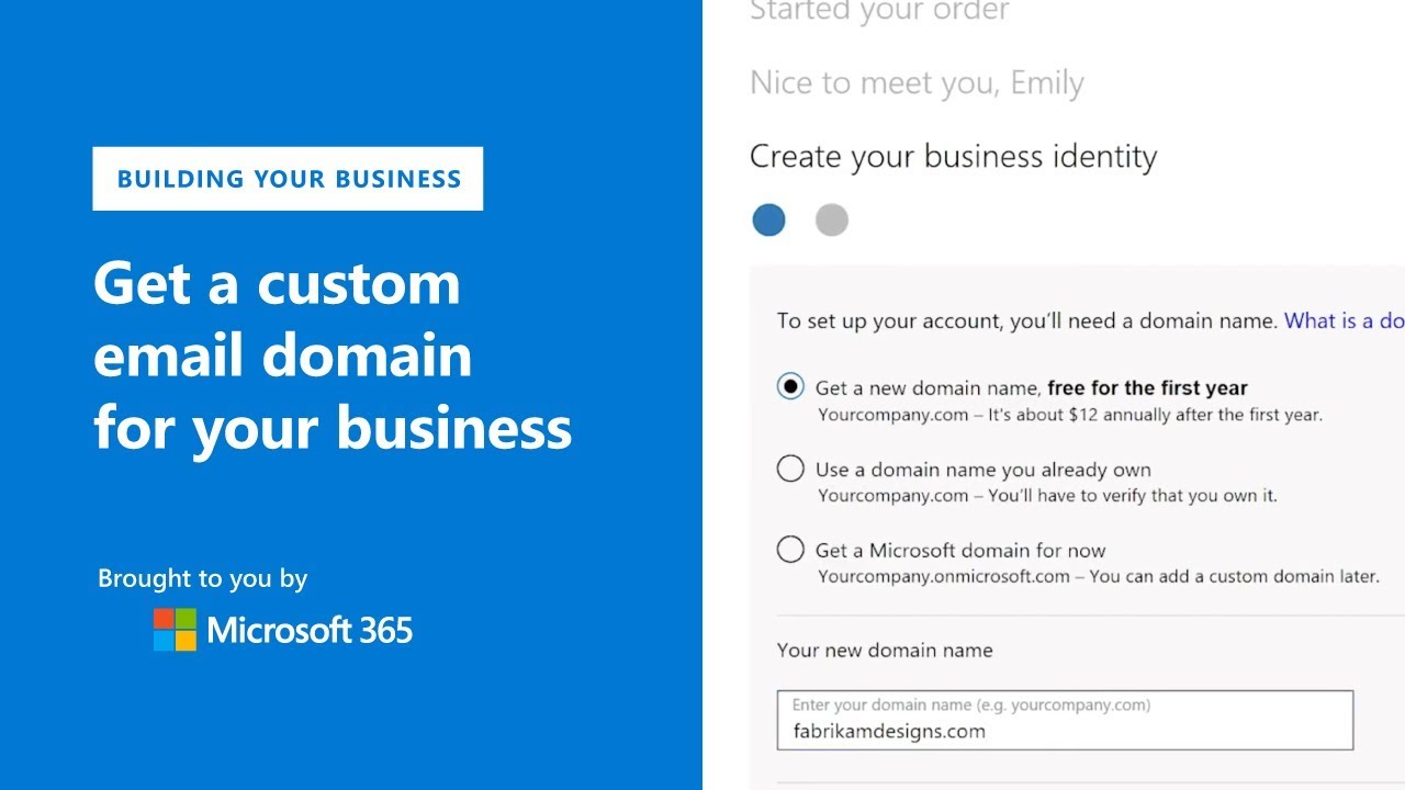 How to get a custom email domain for your business 