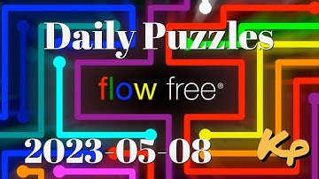 Flow Free - Daily Puzzles - 2023-05-08 - May 8th 2023