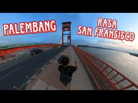 Iconic Ampera Bridge: Palembang's San Francisco Vibe