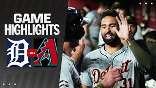 Tigers vs. Dbacks Game Highlights (5/18/24) | MLB Highlights