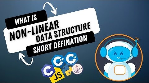 Non-Linear Data Structure Short Defination | What is Non-Linear Data Structure ? | Complete Theory
