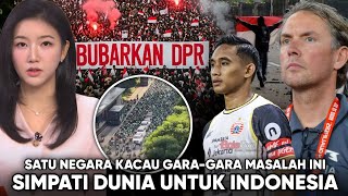 Pastoor & Semua Pemain Timnas Sedih, Indonesia Darurat Demokrasi”Reaksi Dunia Melihat Demo Indonesia