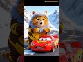 Epic Escape Lighting McQueen Cars Hybrid Wolverine Robot Zombie Coffin Dance #mcqueen #shorts