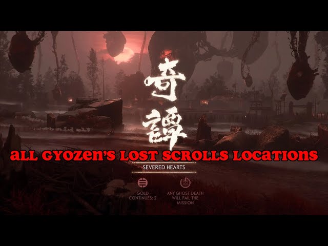 Ghost of Tsushima Legends The Stranded Dead - Chapter 2 Location #2 - Lost  Scrolls Locations 