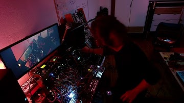 Nelasma | "Sawtooth" | Techno Psy | Modular Synth Live Jam | DFAM AnalogHeat Rave Music
