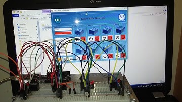 Arduino uno PC 8 kanal röle kontrolü