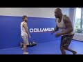 Jorge Masvidal Teaches Shaquille O'Neal A Lesson In Power