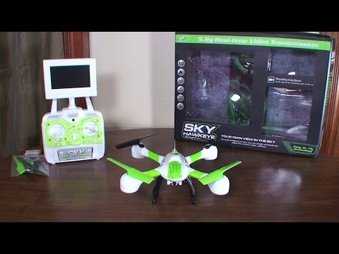 Helic Max - Sky Hawkeye HM1315 - Review and Flight (Indoor & Outdoor)