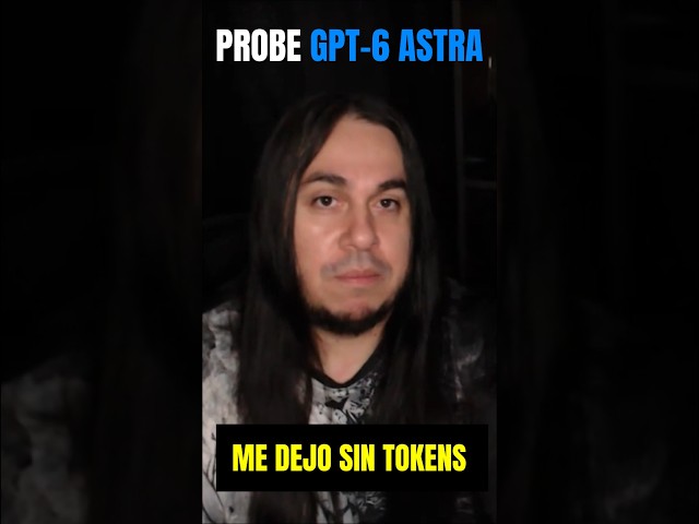 GPT-6 Astra se comió TODOS mis tokens 💀  #dev #ia