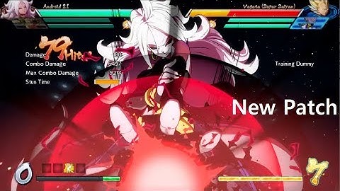DBFZ new Android 21 combo [Ver 1.15]