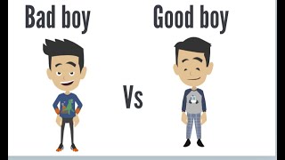 Bad boy Vs Good Boy |Kids' fun story| Lily stories