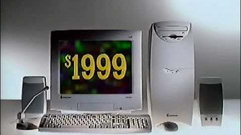 Gateway computer commercial from 1997
