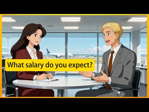 10 Easy Job Interview Conversations in English | English Speaking Practice for Beginners (A1–A2)