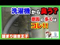 洗濯パンからの悪臭は、たったこれだけで一発解決！簡単に確認できます！[排水管高圧洗浄]