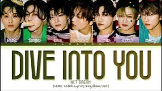 NCT DREAM Dive into you Lyrics (엔시티 드림 고래 가사) (Color Coded Lyrics)