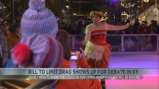 Bill to limit drag shows up for debate in Kentucky