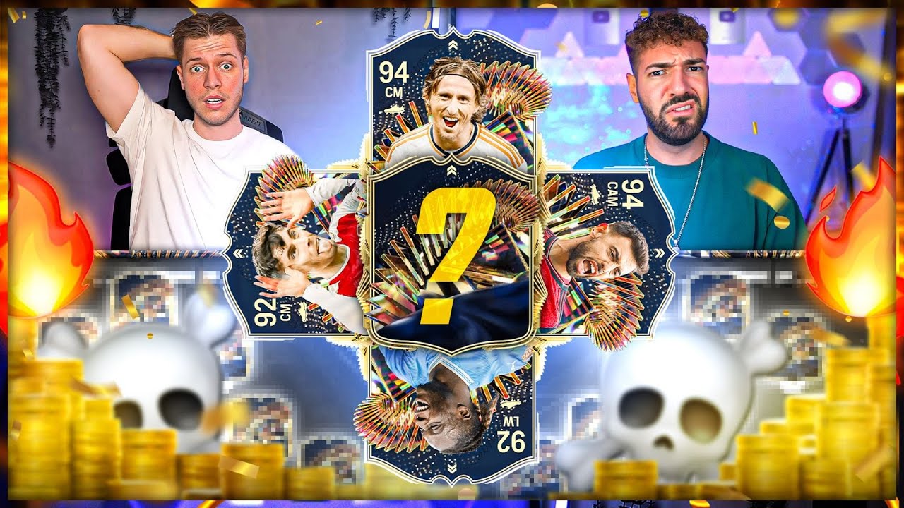 FULL TOTS/HERO MYSTERY BALL SQUAD BUILDER BATTLE 💀🔥 vs MaxMalle - EA FC 24