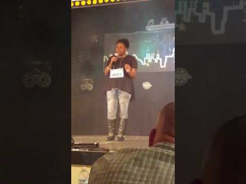 Paper Hearts song by Tamaya at giunta Middle School talent show