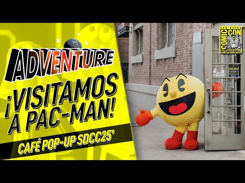 #Adventure - ¡Visitamos el PAC-MAN Pop-Up Café! #SDCC25