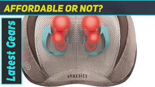 HoMedics 3D Shiatsu and Vibration Massage Pillow – The Best at Home Relaxation