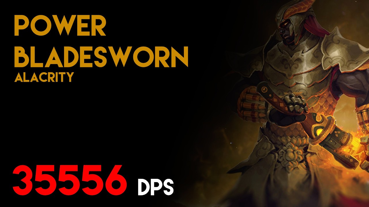 [Guild Wars 2] Power Alacrity Bladesworn (cartridges) - 35556 DPS ...
