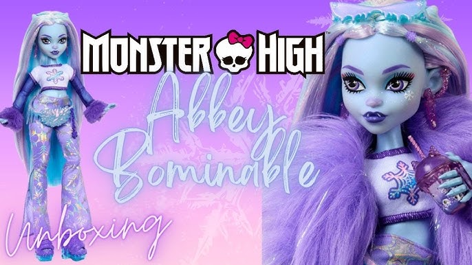 Boneca Abbey Bominable Monster High G3 Básica Importada - R$ 549,9