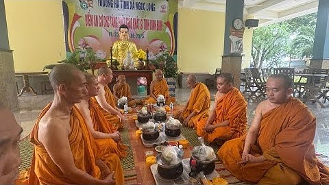 Văn tác bạch cúng dường trường hạ và cầu siêu cho mẹ