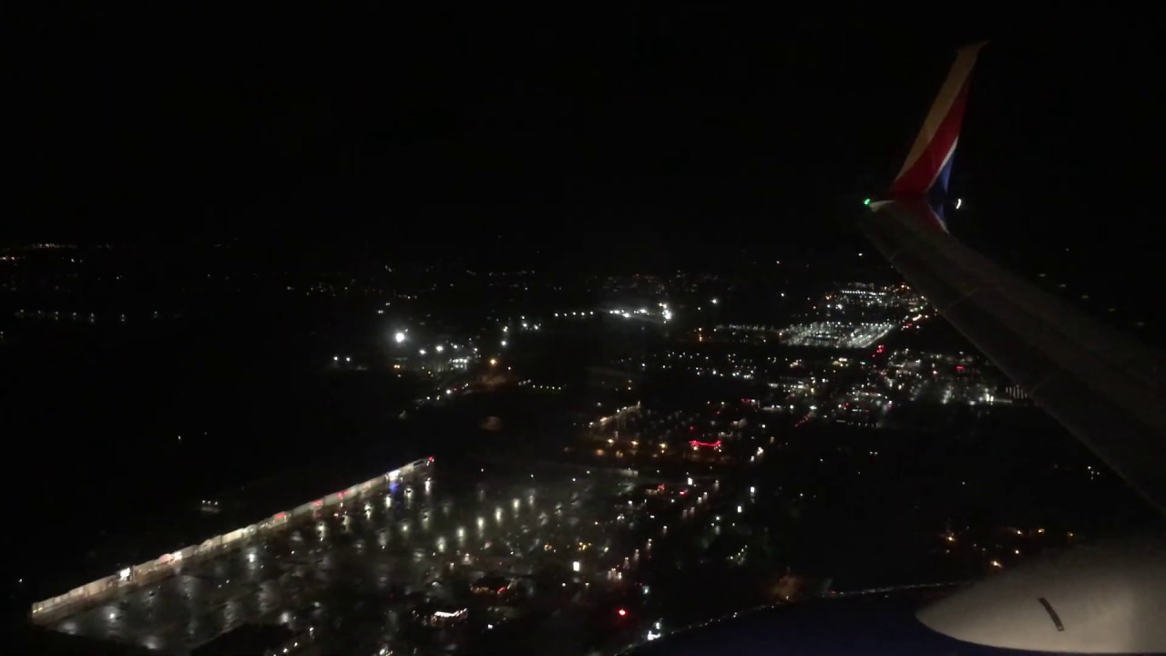 Southwest Airlines 737800 Landing in Indianapolis YouTube