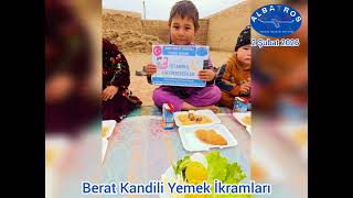 2 Şubat 2026 Berat Kandili Yemek İkramları Albatros İnsani Yardım Derneği Whatsapp 