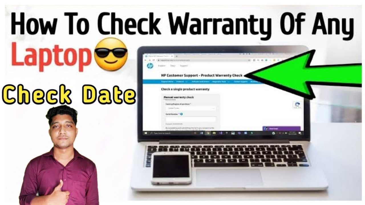 How to Check Hp Laptop Warrenty hp laptop/pc ke warrenty online kaise check kare YouTube