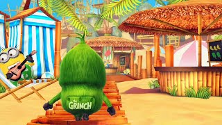Minion Rush Running Game Gameplay - Green Minion In Minion Beach 2023 Iosandroid