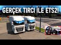 GERÇEK TIRCI İLE ETS 2 OYNAMAK! - Yiğit Yusuf Gölbaş ile Memleket Yolu!