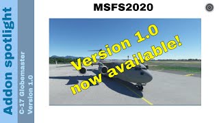 Flight Simulator 2020  Addon Spotlight  Native C17 Globemaster  Version 10