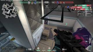 Jett 2K on Split (with a bug!) #Valorant