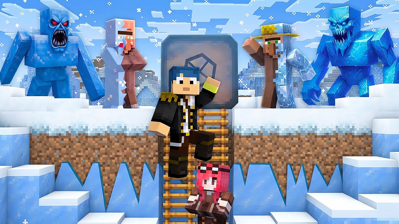 La TEMPESTA DI NEVE ha CONGELATO TUTTO! - Minecraft Ep.7