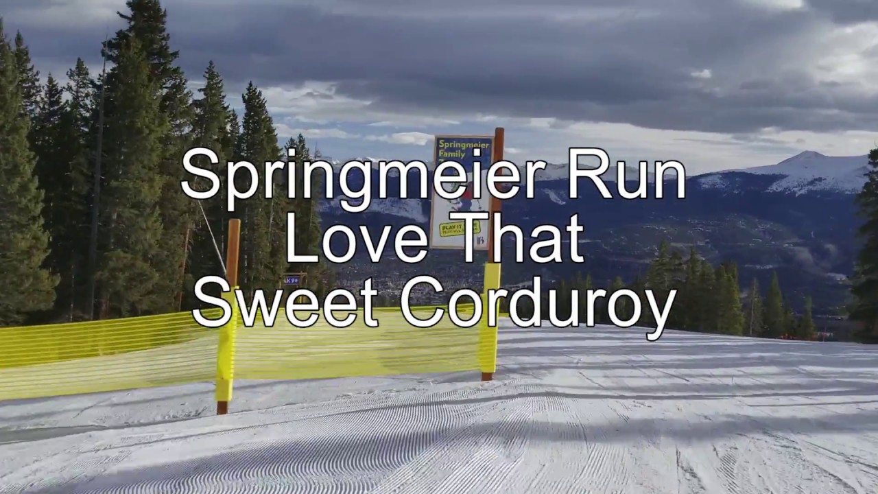 First Chair! Breckenridge Ski Resort Colorado 11/24/2017 - YouTube