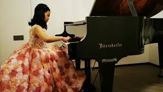 Sydney Cui(age 8) 2021 Chopin NW Piano Competition Chopin Waltzs Op.64 no.2 and Op.64 no.1